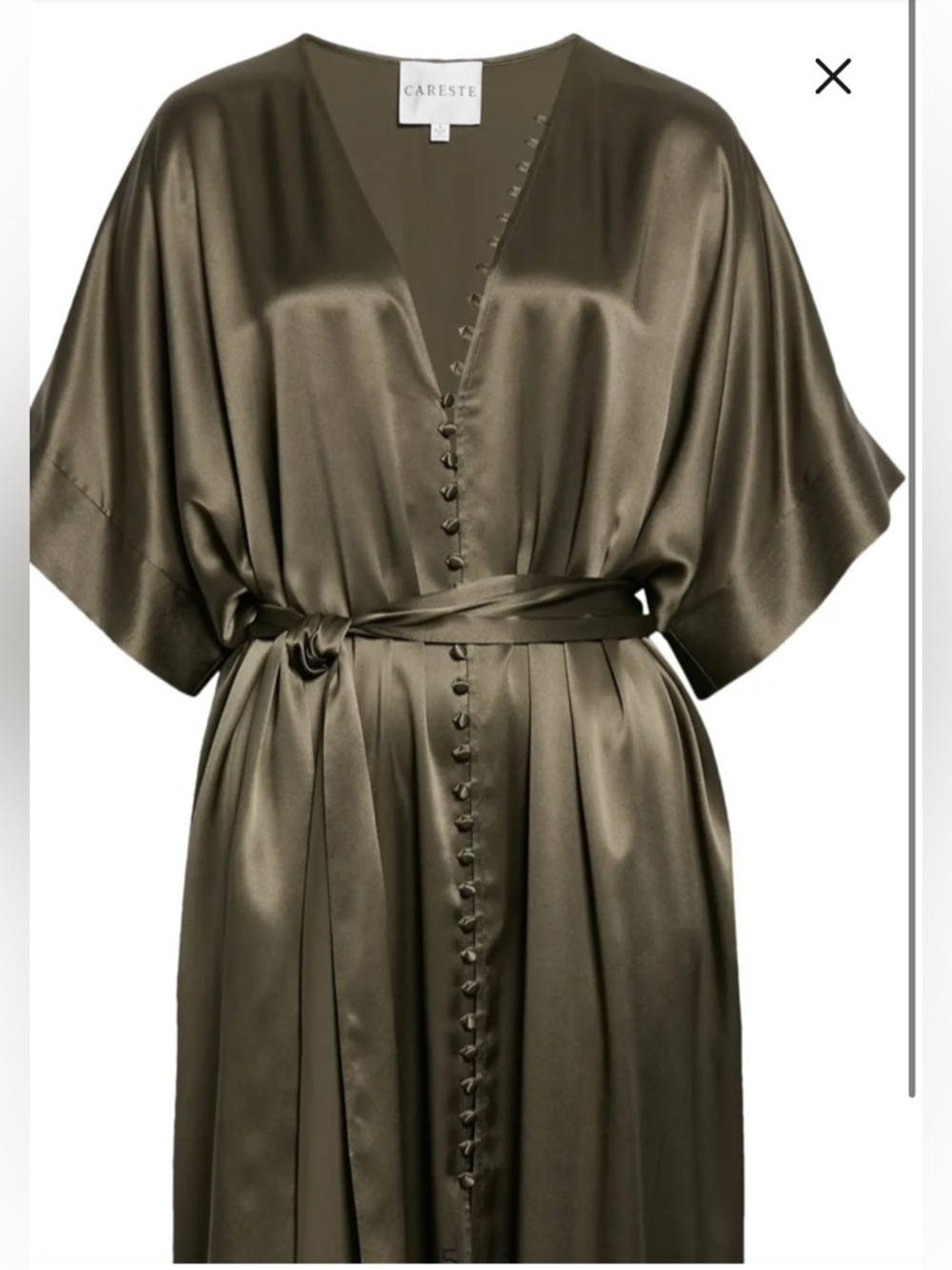 Careste Talitha Silk Caftan Dress - Picture 2 of 7